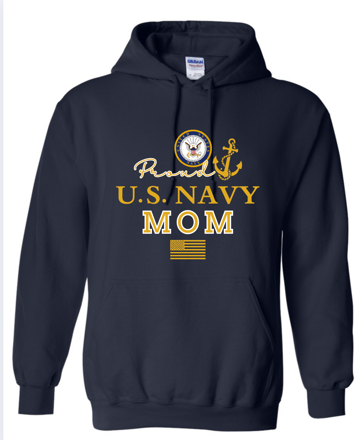 Proud US Navy Mom or Dad Apparel, Navy Mom or Dad Hoodie, Navy Parent shirts, Navy Graduation Gear, Support your Navy Graduate, Navy Graduation