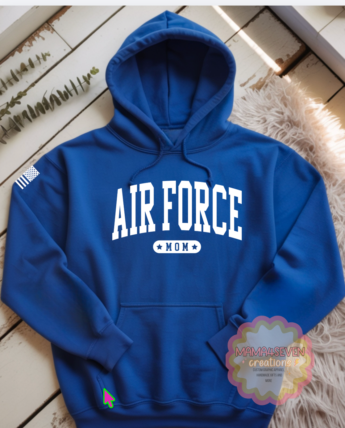 Air Force Family Graduation Block Style Letter shirts