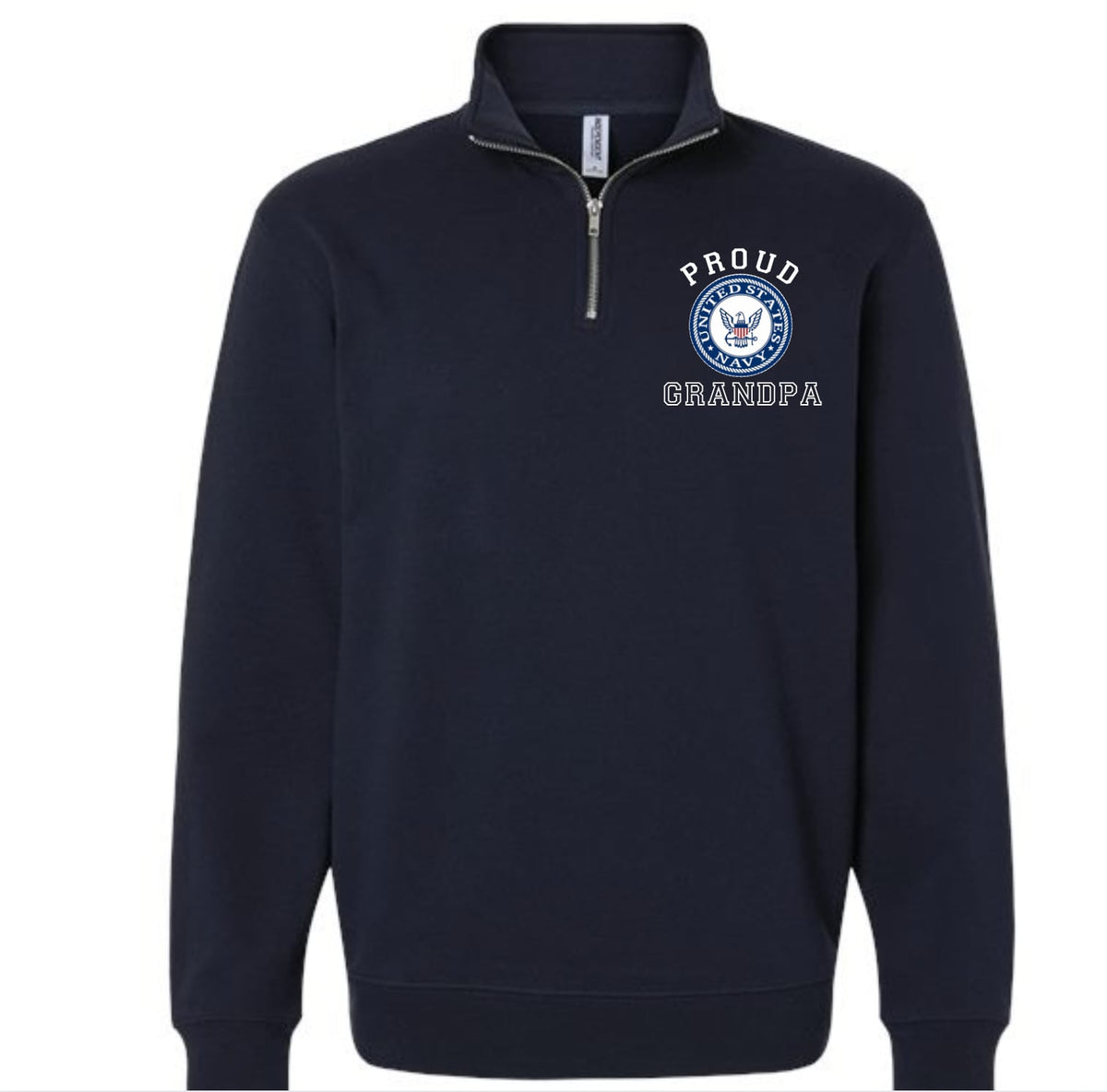 Independent Trading Co. Quarter-Zip Pullover Sweatshirt Description: