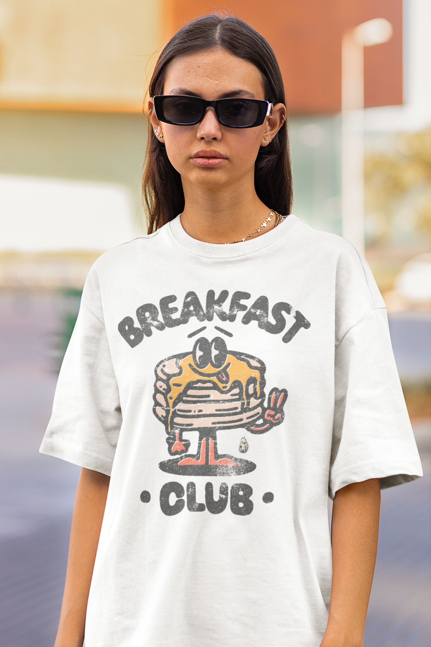 Breakfast Club Aesthetic Bohemian Retro Vintage Comfort Colors Graphic Tee Oversized Retro Graphic Tee Grunge Hippie Boho Graphic