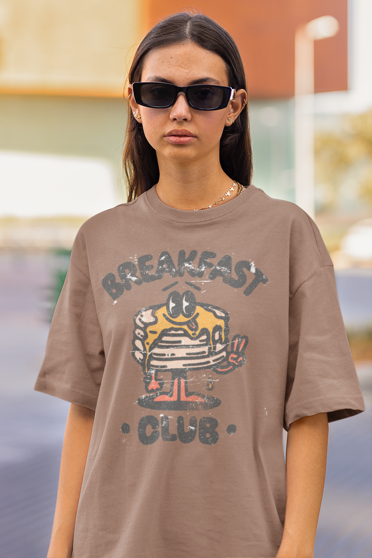 Breakfast Club Aesthetic Bohemian Retro Vintage Comfort Colors Graphic Tee Oversized Retro Graphic Tee Grunge Hippie Boho Graphic