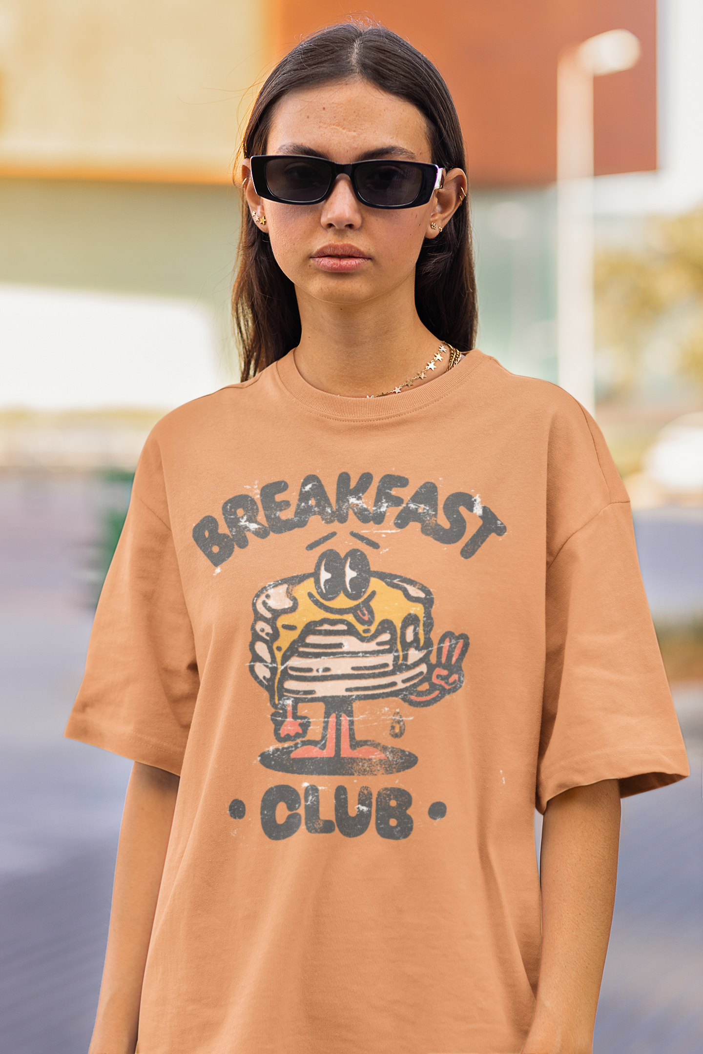 Breakfast Club Aesthetic Bohemian Retro Vintage Comfort Colors Graphic Tee Oversized Retro Graphic Tee Grunge Hippie Boho Graphic