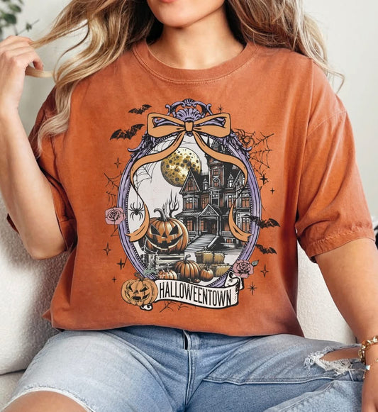 Halloweentown Comfort Colors Halloween Shirt