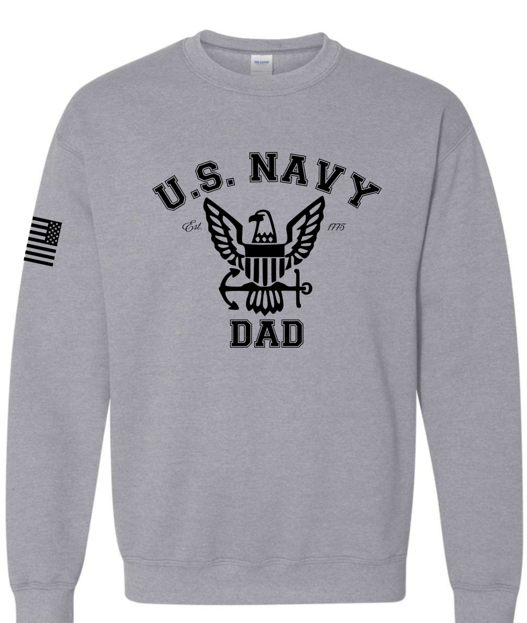 Navy Mom or Dad Sweatshirt, Navy Mom or Dad Hoodie, Navy Parent shirts, Navy Graduation Gear, Support your Navy Graduate, Navy Graduation