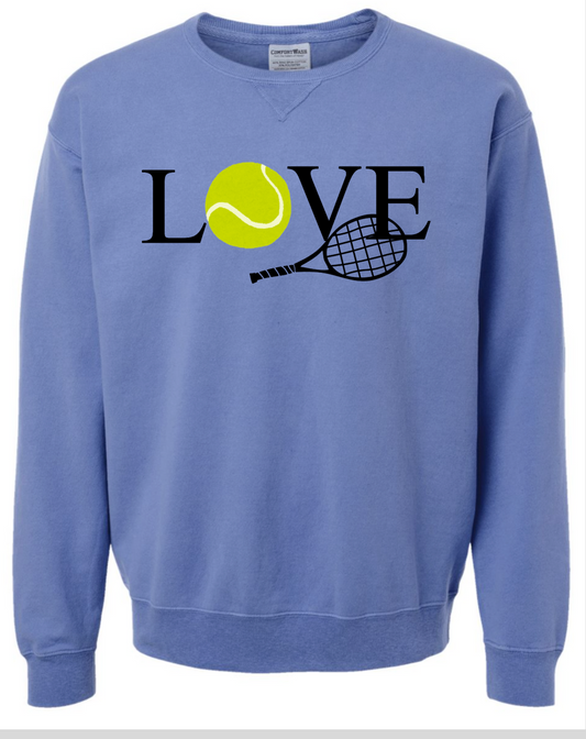 LOVE Tennis Crew Neck Sweatshirt