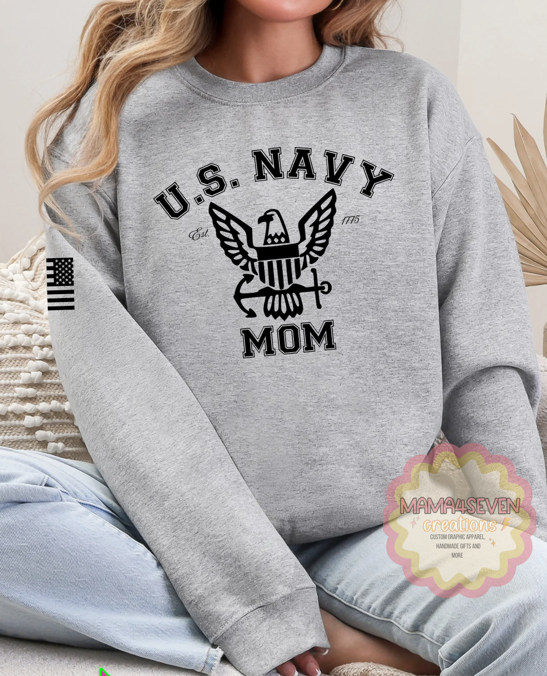 Navy Mom or Dad Sweatshirt, Navy Mom or Dad Hoodie, Navy Parent shirts, Navy Graduation Gear, Support your Navy Graduate, Navy Graduation
