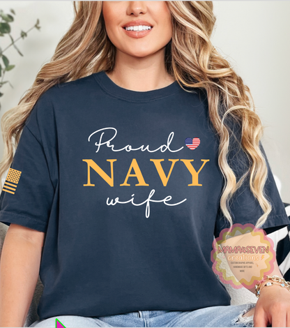 Navy Mom or Dad Sweatshirt, Navy Mom or Dad Hoodie, Navy Parent shirts, Navy Graduation Gear, Support your Navy Graduate, Navy Graduation