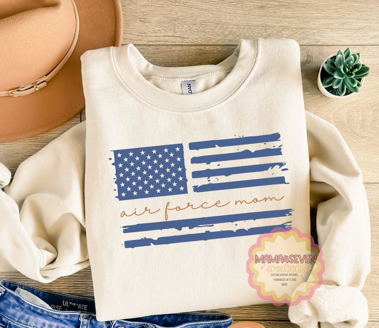 Tattered Flag Air Force Family Apparel