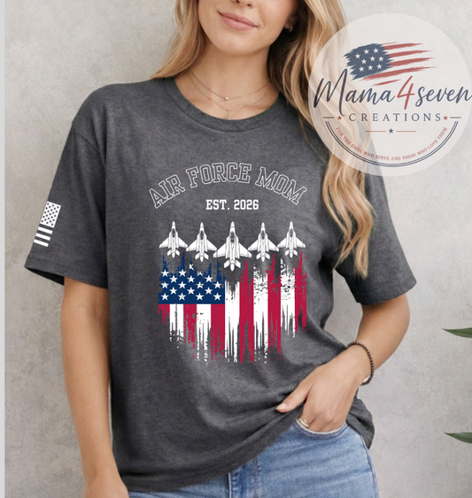 Proud U.S. AIR FORCE Family Graduation Support shirts