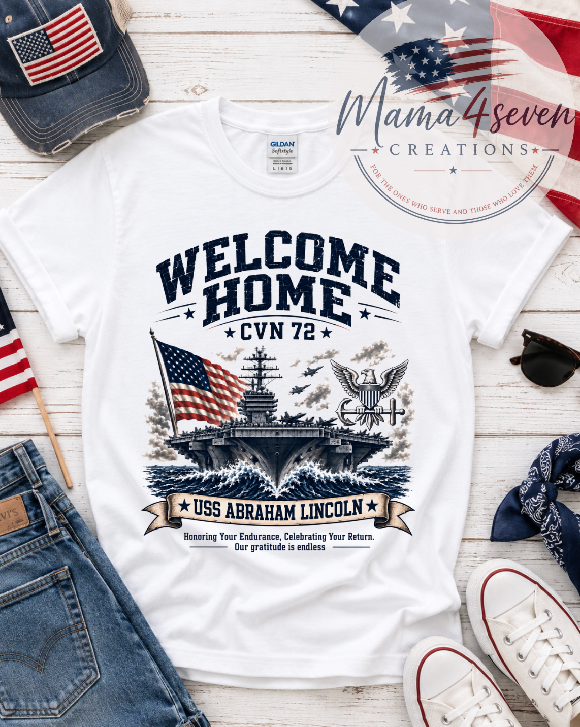 U.S.S. Abraham Lincoln Homecoming, Welcome Home U.S. Navy Carrier