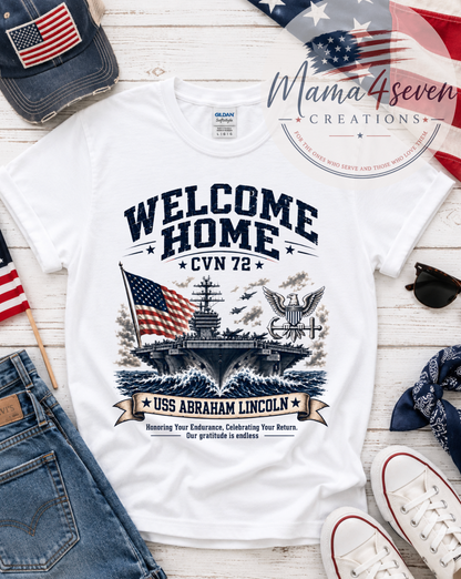 U.S.S. Abraham Lincoln Homecoming, Welcome Home U.S. Navy Carrier