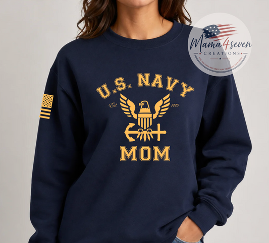 Proud US Navy Family Support Graduation Apparel
