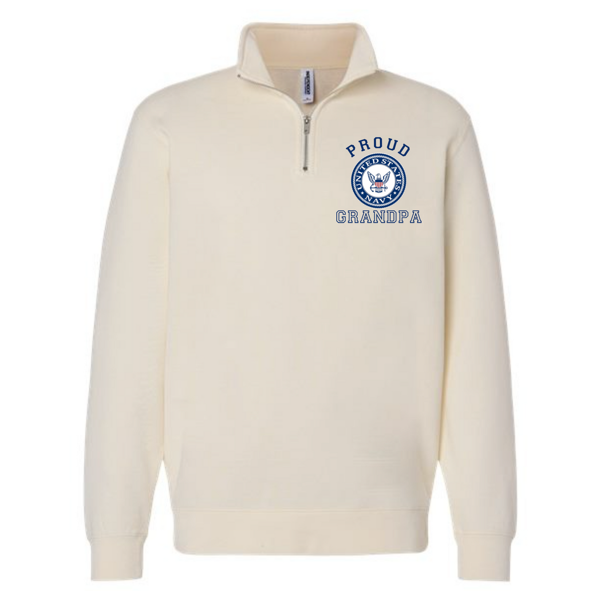 Independent Trading Co. Quarter-Zip Pullover Sweatshirt  Description: