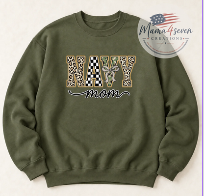 Personalized Navy Family Shirt | Custom Military Family Tee, Sweatshirt & Hoodie