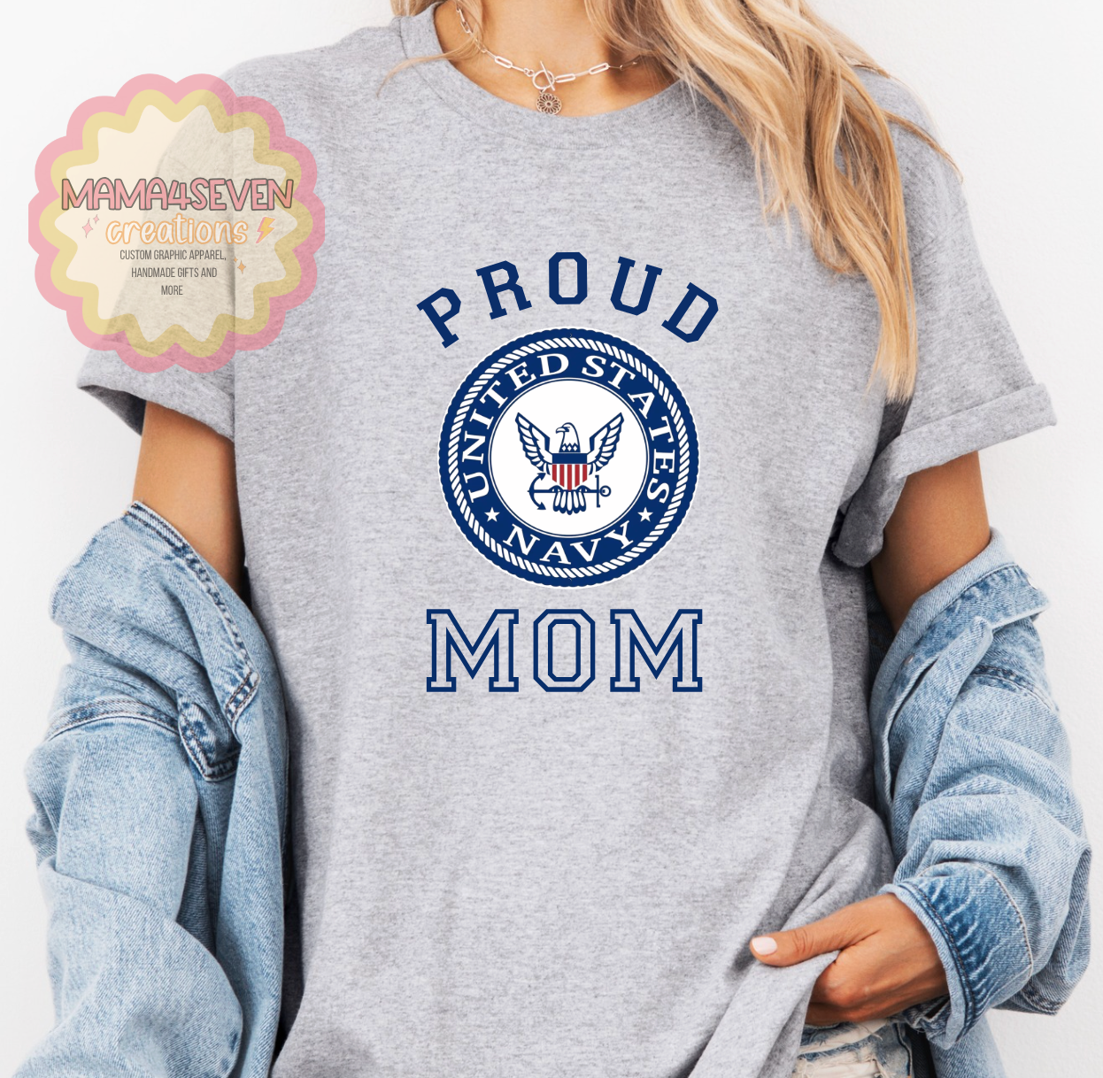 Proud NAVY Family Logo shirt