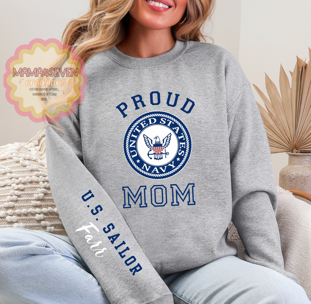 Proud NAVY Family Logo shirt