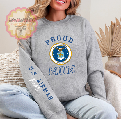 Proud AIR FORCE Family Logo shirt