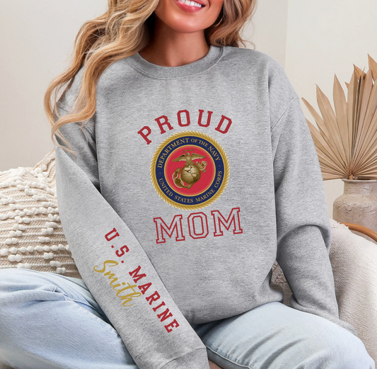 Proud Marine Family Logo shirt