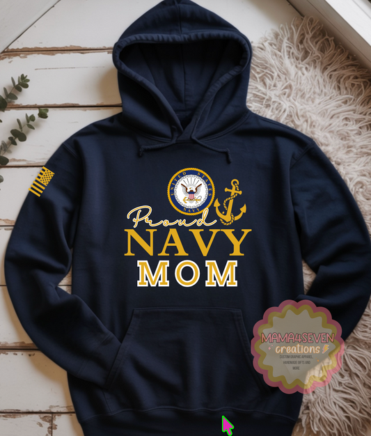 Proud Navy Family Apparel, Immediate family names
