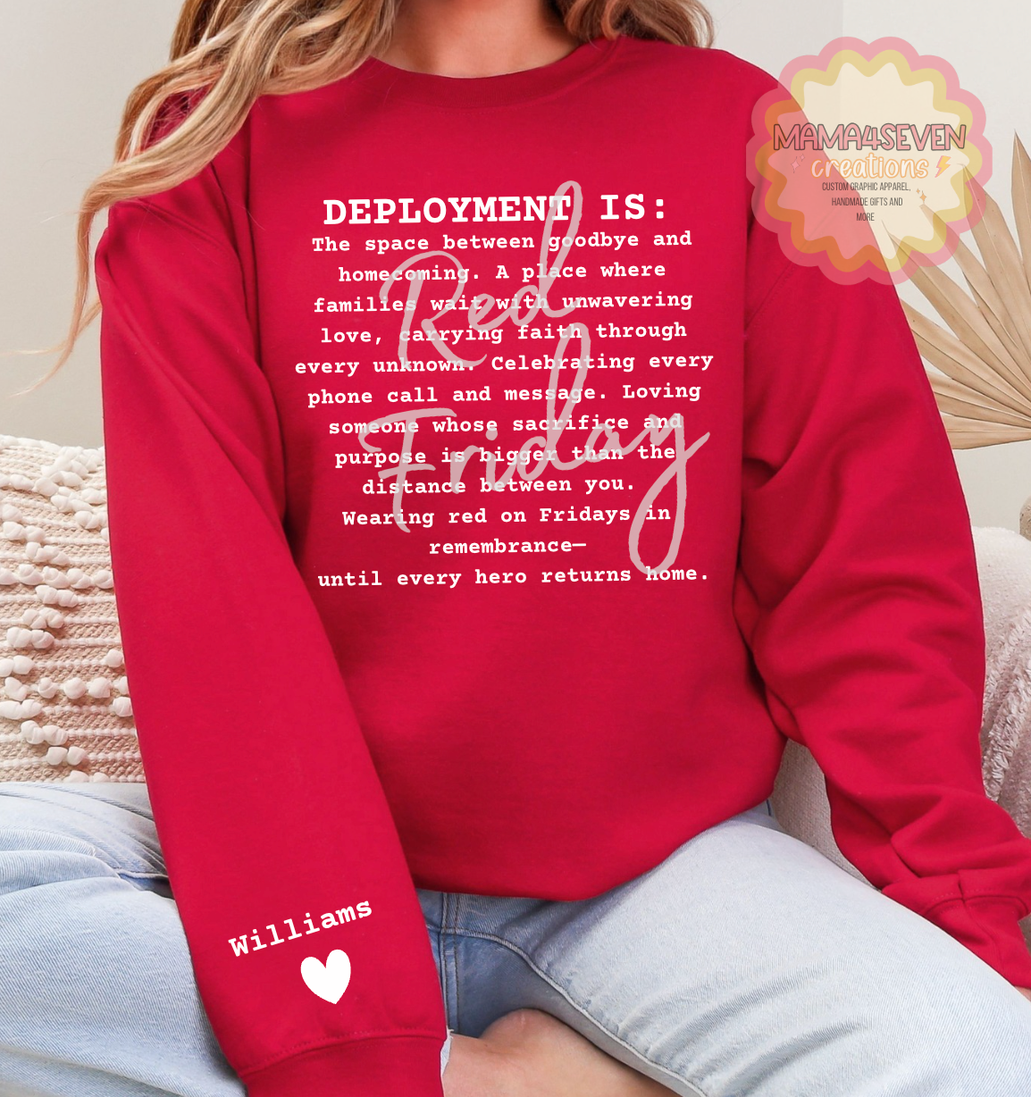 Military Deployment - Remember Everyone Deployed shirts R.E.D.
